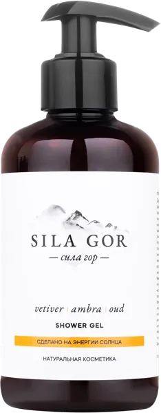 Изображение Гель для душа Краснополянская Косметика ветивер амбра уд Сила гор п/у, 300 мл