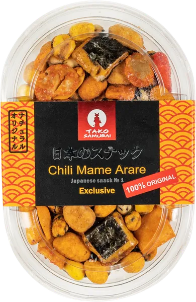 Изображение Снеки бобовые Тако Самурай чили мамэ арарэ Ямата Фудс п/у, 90 г