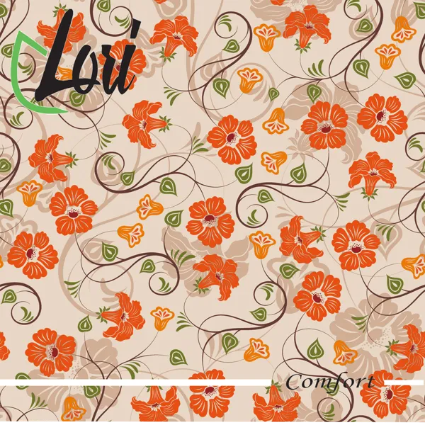 Изображение Салфетки 2х-слойные Лори крафт цветы 33*33см Фабрика Люкс м/у, 16 шт