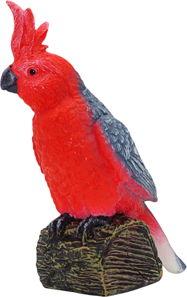 Изображение Фигурка 14,6см Детское время попугай розовый какаду Морефан Текнолоджи , 1 шт