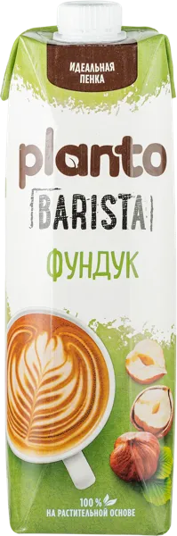 Изображение Напиток ореховый Планто Бариста фундук Эйч энд Эн т/п, 1 л