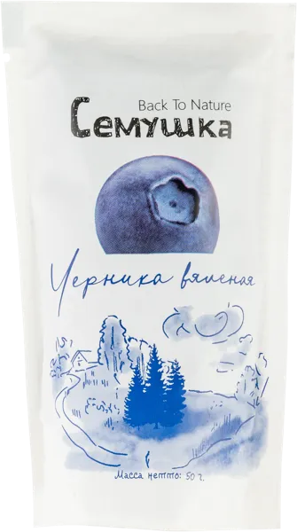 Изображение Черника вяленая Семушка Комсервис м/у, 50 г