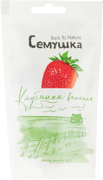 Изображение Клубника вяленая Семушка Комсервис м/у, 50 г