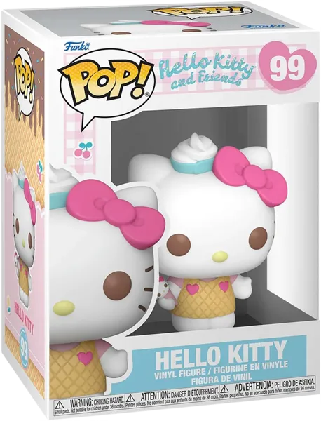 Изображение Фигурка 99 3+ Фанко поп мультфильмы хэлоу китти Фанко к/у, 1 шт