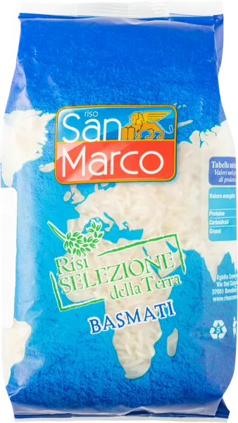 Изображение Рис длиннозерный Сан Марко из Венето басмати Ризериа Кремонези м/у, 500 г