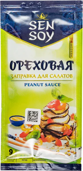 Изображение Заправка для салатов Сэн Сой ореховая Состра м/у, 40 г