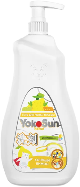Изображение Средство для мытья посуды Йокосан лимон Азия Лайф п/у, 500 мл