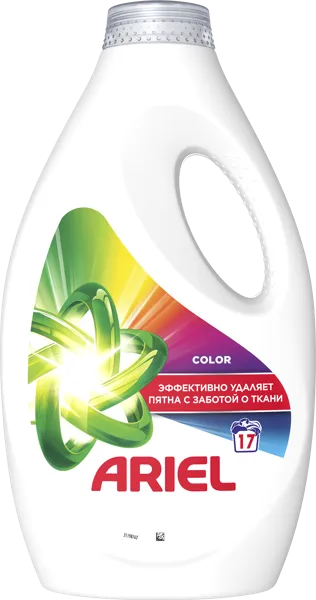 Изображение Средство для стирки жидкое Ариель цветное белье Проктер Энд Гэмбл п/у, 1,1 л
