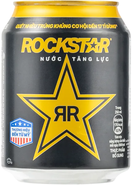 Изображение Напиток Энергетический Рокстар Сантори Пепсико ж/б, 0,25 л