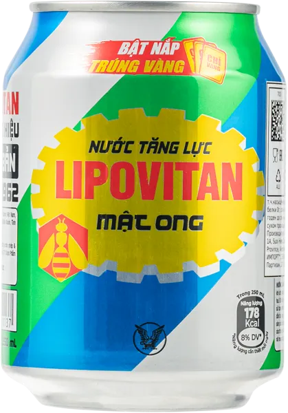 Изображение Напиток Энергетический Липовитан Тайшо Вьетнам ж/б, 0,25 л