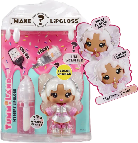 Изображение Набор для изг блеска для губ Яммиленд кукла спринклс МГА п/у, 1 шт