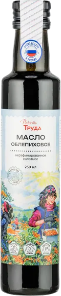 Изображение Масло облепиховое Радость труда нераф салатное Экорегион ТД с/б, 250 мл