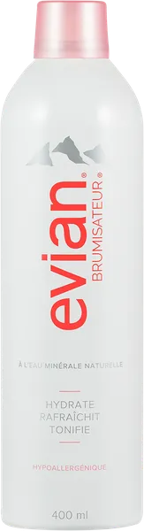 Изображение Спрей для лица и тела Эвиан минеральная вода Эвиан ж/б, 400 мл