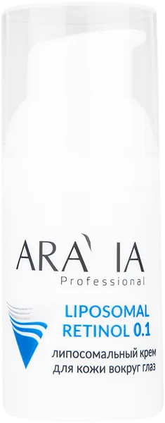 Изображение Крем для глаз липосомальный Аравия профешнл ретинол 0.1 Лаборатория Эксперт п/у, 30 мл
