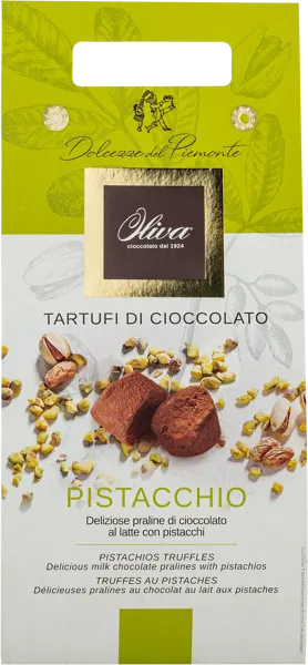 Изображение Трюфели молочный шоколад Олива с фисташкой Дольчиолива м/у, 130 г