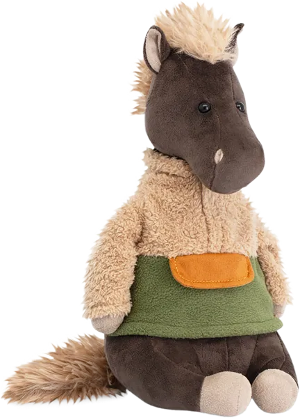 Изображение Мягкая игрушка 30см Символ года конь бадди Оранж Тойс , 1 шт