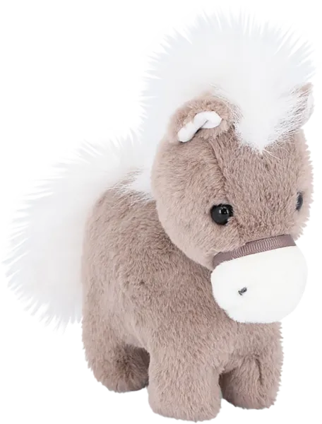 Изображение Мягкая игрушка 13см Символ года пони дымок Оранж Тойс , 1 шт