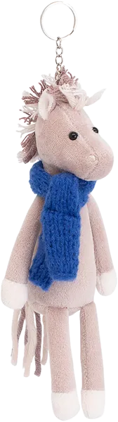 Изображение Мягкая игрушка 12см Символ года игогошка в синем шарфе Оранж Тойс , 1 шт