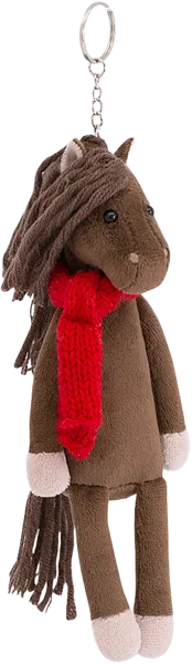 Изображение Мягкая игрушка 12см Символ года игогошка в красном шарфе Оранж Тойс , 1 шт