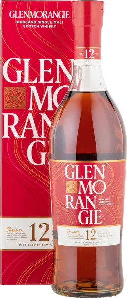 Изображение Виски односолодовый Гленморанджи ласанта шерри хайлэнд 12 Макдональд Мюир п/у, 0,7 л