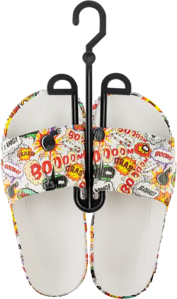 Изображение Шлепанцы размер 37-38 Танаис комикс ассорти Югпродторг , 1 пара