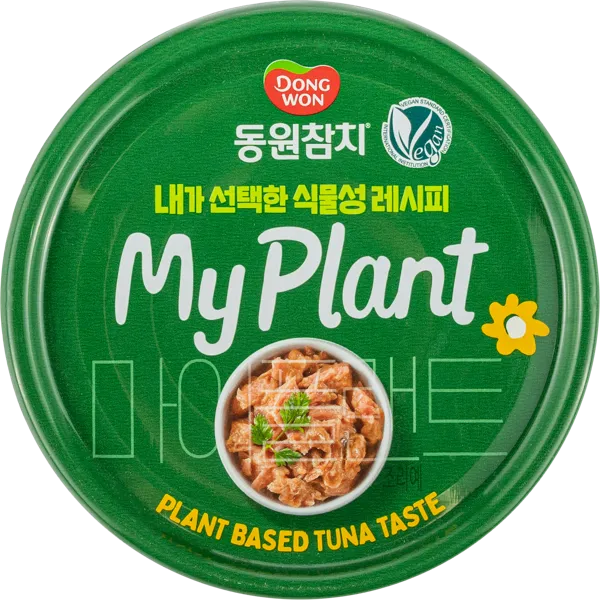 Изображение Тунец растительный Донгвон консервированный Донгвон Эф энд Би ж/б, 100 г