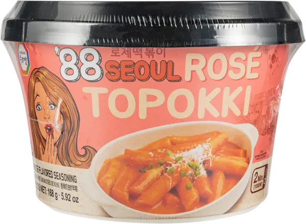 Изображение Токпокки рисовые Сурасанг с сырным соусом Пуреумефс агрикалчерал к/у, 168 г