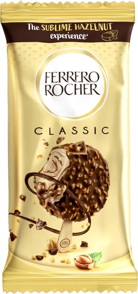 Изображение Мороженое лесного ореха эскимо Ферреро Рошер со вкусом Ферреро м/у, 50 г