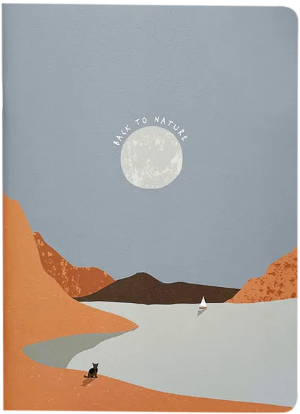 Изображение Тетрадь 40л клетка Би Смарт маунтинс луна Инфолио Групп , 1 шт