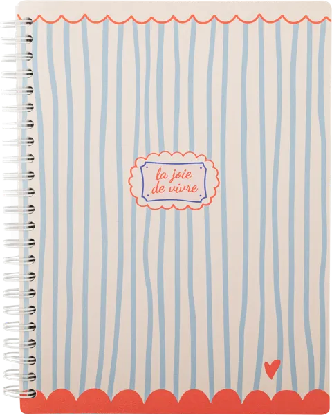 Изображение Тетрадь 120л клетка Би Смарт кокет голубые полоски Подольский Дом Печати , 1 шт