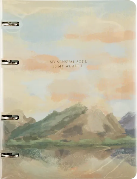 Изображение Тетрадь 120л клетка Би Смарт вью горы на кольцах БелКанБи , 1 шт