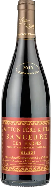 Изображение Вино красное сухое стиль №2 Пино Нуар Сансер Ле Эрс 2019 Гиттон Пьер э Фис с/б, 0,75 л