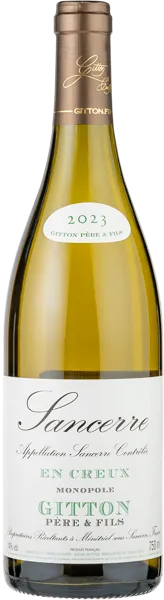 Изображение Вино белое сухое стиль №2 Совиньон Блан Сансер Ан Кре 2023 Гиттон Пьер э Фис с/б, 0,75 л
