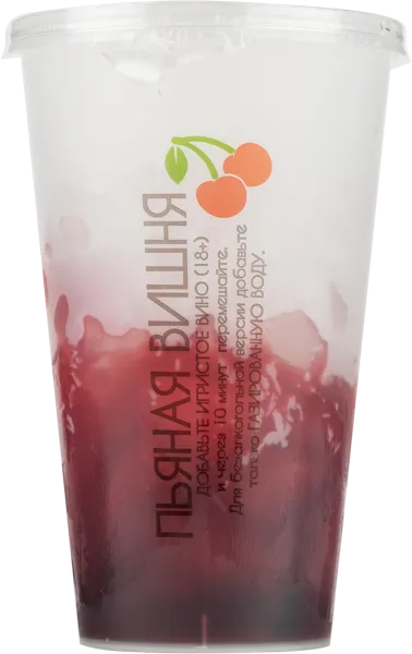 Изображение Лед Пьяная вишня Найс Айс основа для коктейля Найс Айс ООО стакан, 200 г