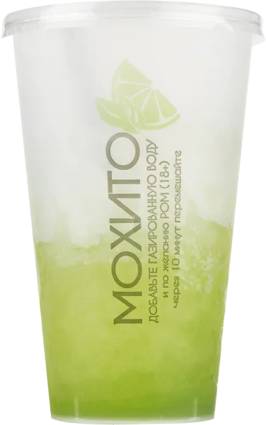 Изображение Лед Мохито Найс Айс основа для коктейля Найс Айс ООО стакан, 200 г