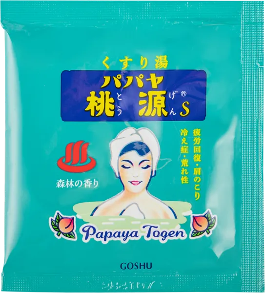 Изображение Соль для ванны Папайя тоген с аромат леса Гошу якухин м/у, 15 г