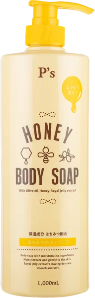 Изображение Гель для душа Пиэс с медом увлажнение Кумано Юси п/у, 1 л