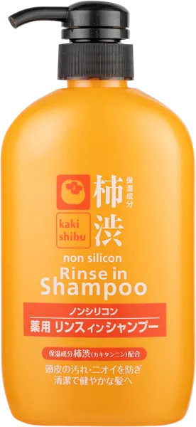 Изображение Шампунь для всех типов волос Какисибу питательный Кумано Юси п/у, 600 мл