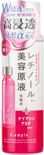 Изображение Лосьон для лица омолажив Биампл ретинол и ниацинамид Косметекс роланд к/у, 185 мл