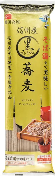 Изображение Лапша гречневая Хакубаку соба Синсю коричневая Хакубаку м/у, 210 г