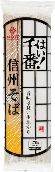 Изображение Лапша гречневая Хакубаку соба Синсю Хакубаку м/у, 270 г