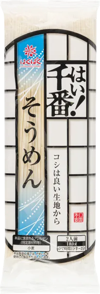 Изображение Лапша Пшеничная Хакубаку сомэн Хакубаку м/у, 180 г