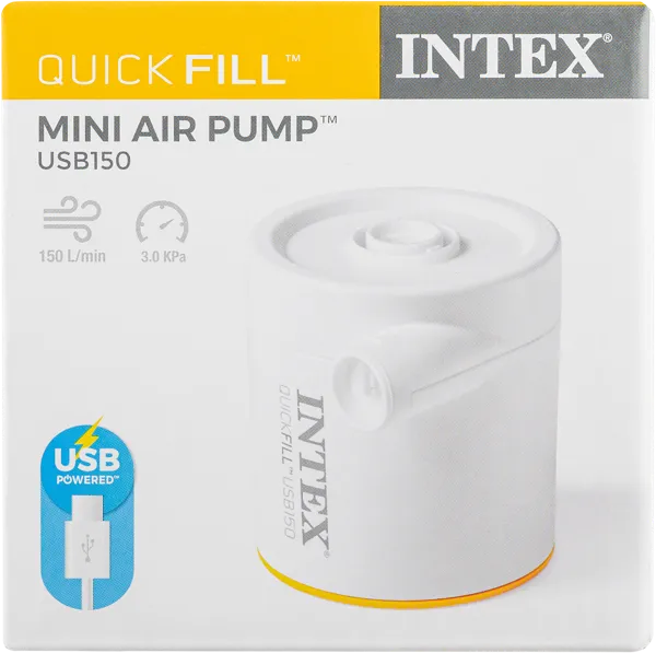 Изображение Насос электрический Интекс юсб белый Интекс кор, 1 шт