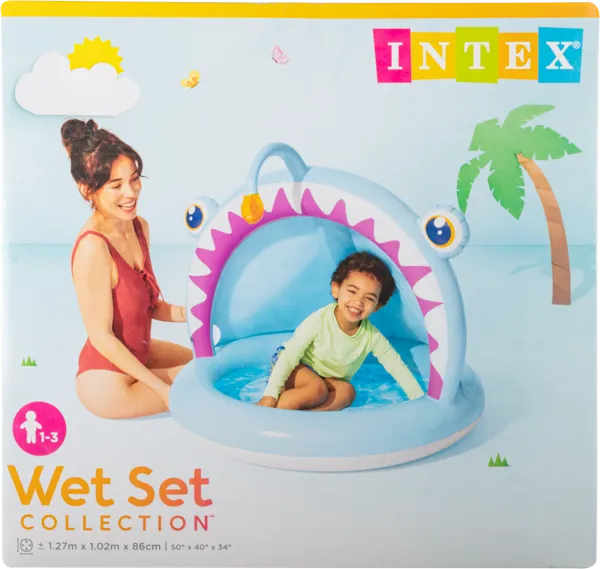 Изображение Бассейн надувной Интекс рыба-удильщик детский Интекс кор, 1 шт