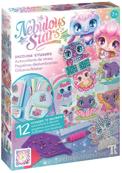 Изображение Набор для творчества Небулус Старс Спейс стразы+аппликатор ТвинТим Эдженси , 1 шт