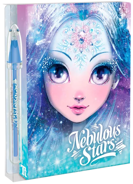 Изображение Набор канцелярский Небулус Старс Айсеана блокнот+ручка ТвинТим Эдженси , 1 шт