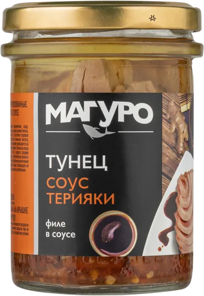 Изображение Тунец В соусе терияки Магуро филе Дальпромрыба с/б, 200 г