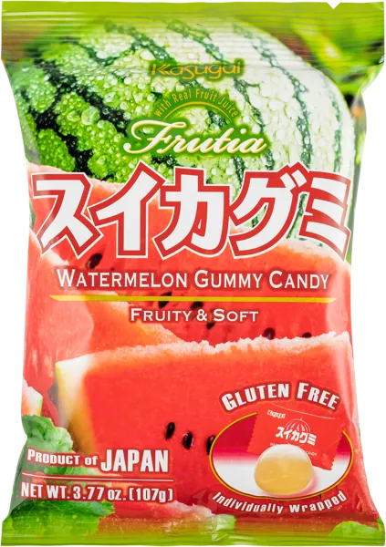 Изображение Мармелад жевательный Фрутия арбуз Касугаи сейка м/у Атаго, 107 г