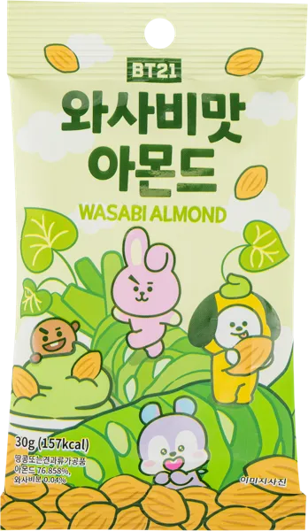 Изображение Миндаль Иколорс васаби Гвелл м/у, 30 г