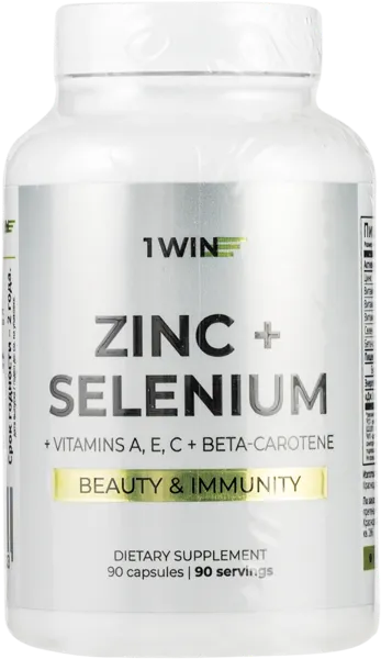 Изображение Комплекс витаминный 1ВИН цинк селен Винлаб Нутришин п/б, 90 шт